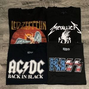 Rock & Roll T shirt bundle!!!